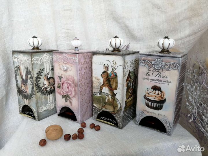 Чайный короб разные