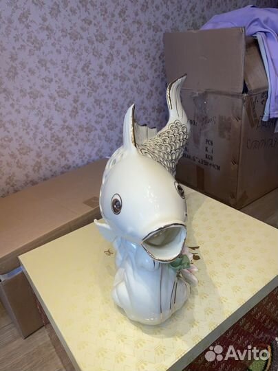 Рыбка фарфоровая,гигант