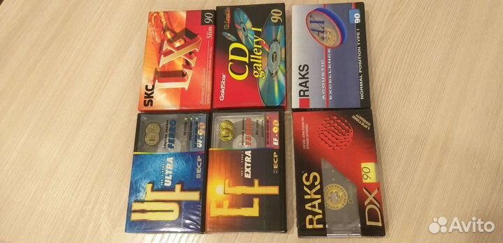 Продам видео и аудио касеты