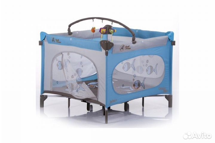 Манеж-кровать Jetem QuadroCrab House