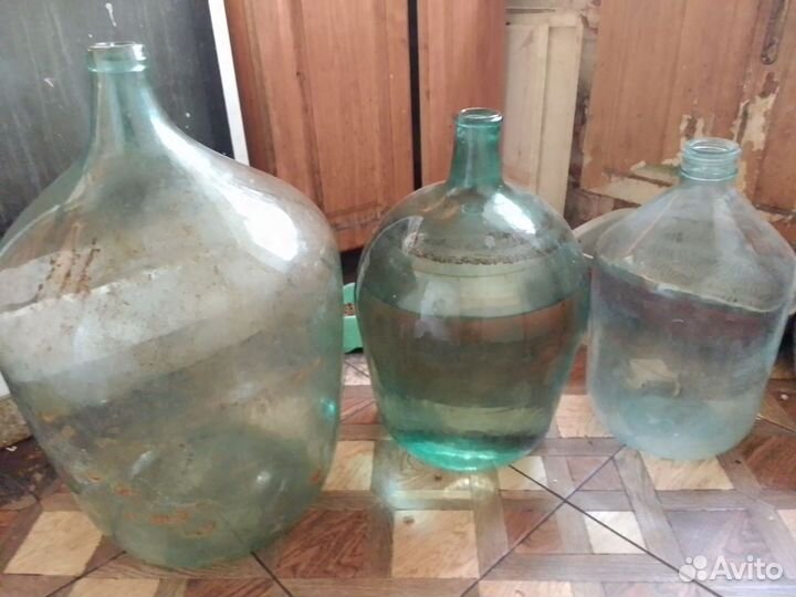 Бутыль стеклянный 30 литров