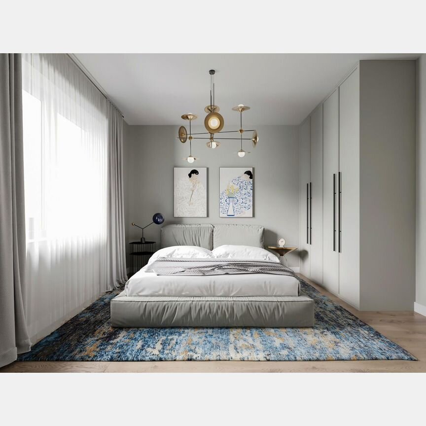 3-к. апартаменты, 68,7 м², 21/23 эт.