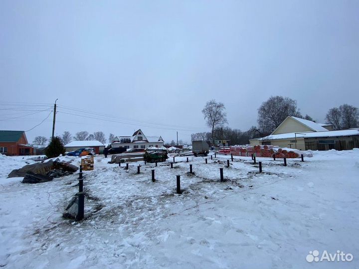 Фундамент / Винтовые сваи под ключ