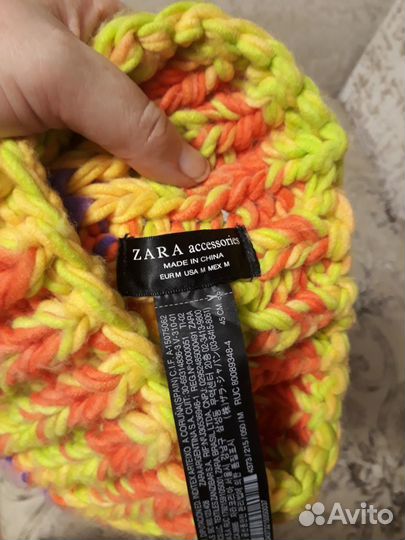 Радужная шапочка zara