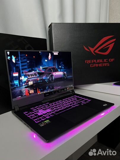 Игровой ноутбук AsusRoG Strix G15 + Гарантия DNS