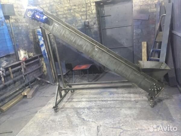 Транспортер ленточный. Конвейер скребковый
