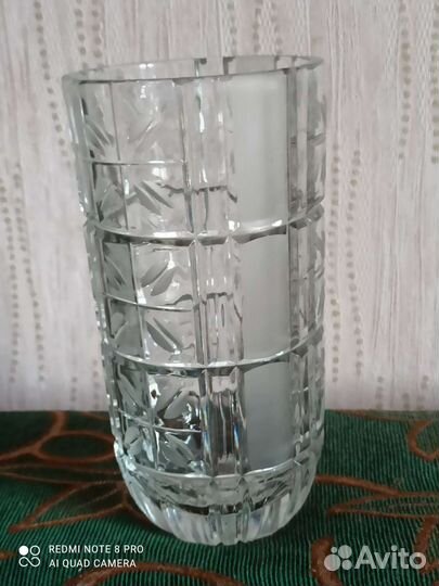 Хрустальные вазы СССР винтаж