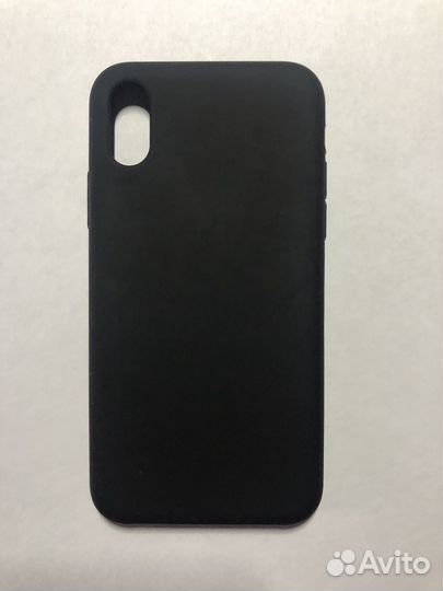 Чехол для iPhone X, XS (черный)