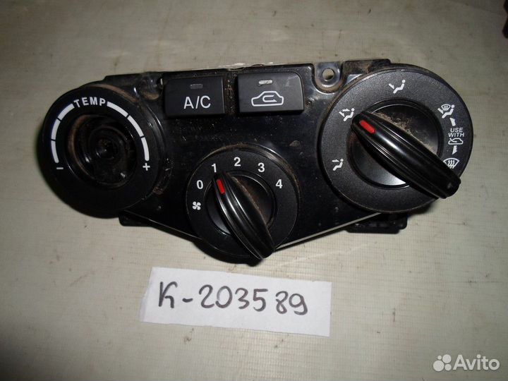 Блок управления отопителем (Kia Rio)