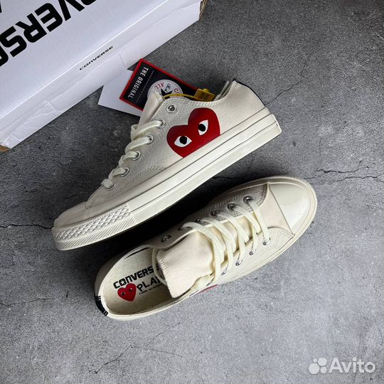 Кеды Converse play comme des garcons