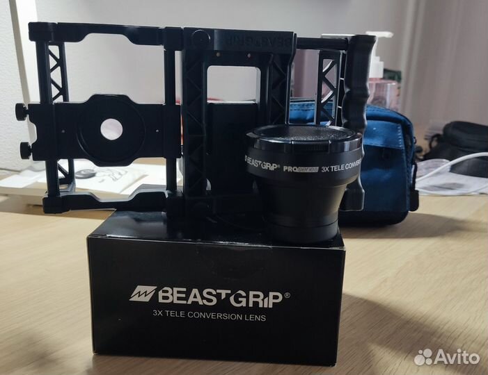 Объектив для iPhone +крепление