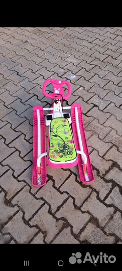 Детские зимние санки