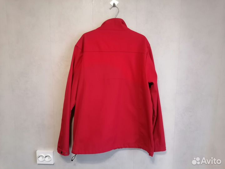 Куртка/ветровка красная женская 52-54р