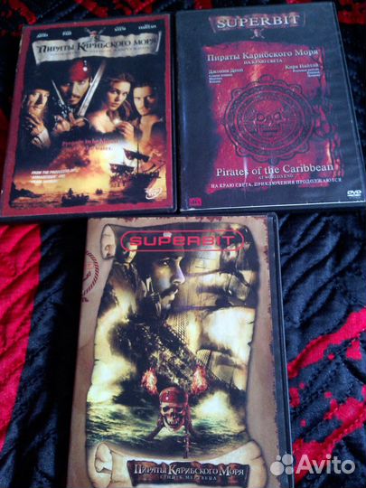 DVD Пираты Карибского моря