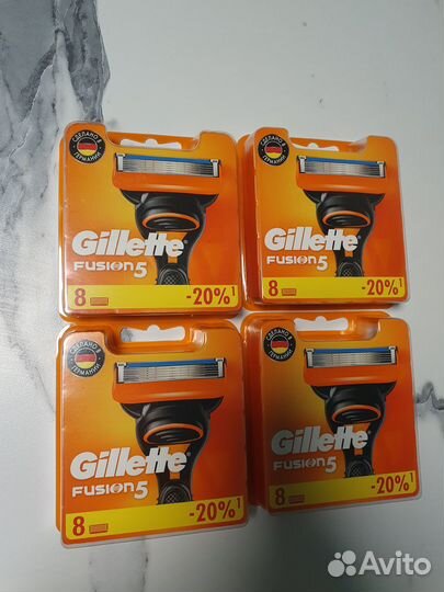 Лезвия Gillette Fusion 5 оригинал