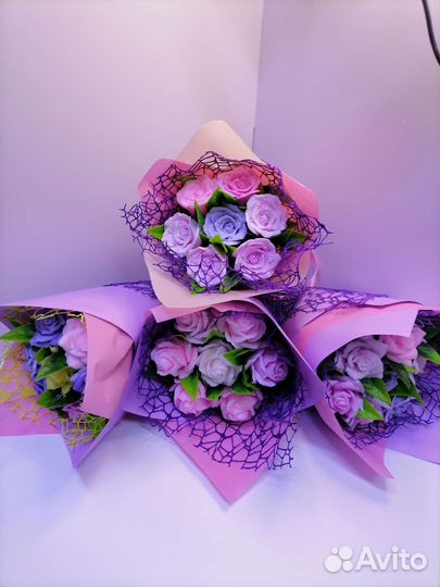 Букет из мыла