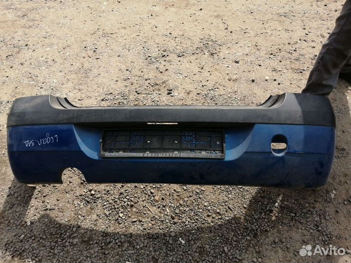 Бампер задний Renault Logan, оригинал