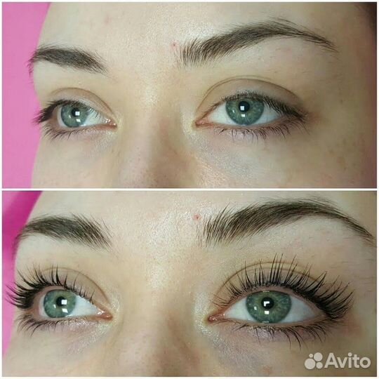 «Наращивание,ламинирование ресниц,оформление брове