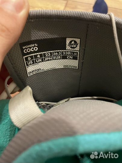 Сноубордические ботинки женские