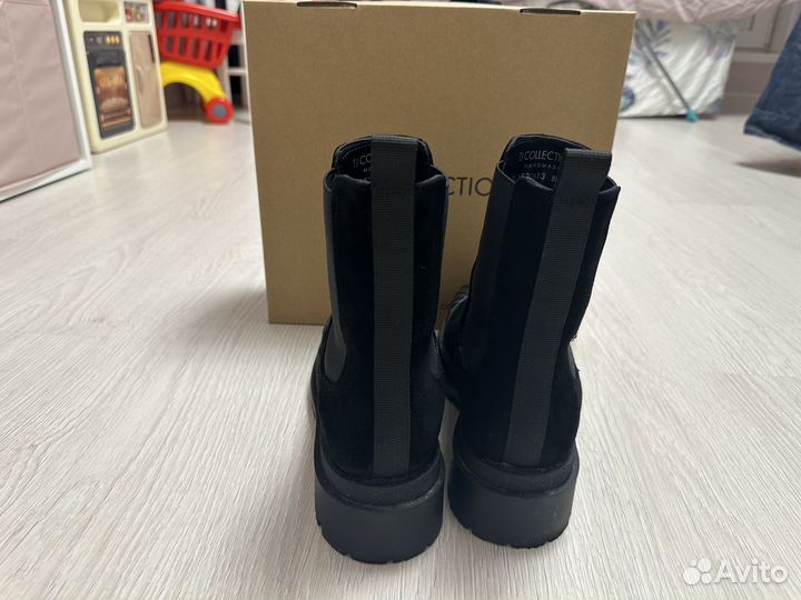 TJ collection Зимние черные замшевые челси 39