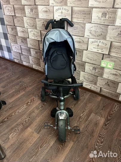 Велосипед с родительской ручкой