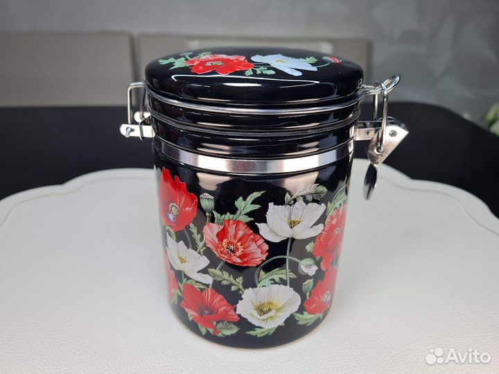 Банка для сыпучих продуктов с клипсой Maquis Маки