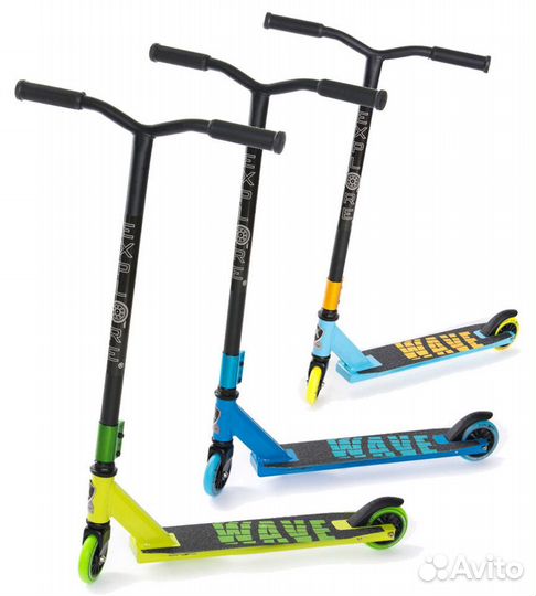 Самокат трюковой Explore Wave Синий