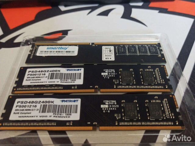 Оперативная память ddr4 12gb