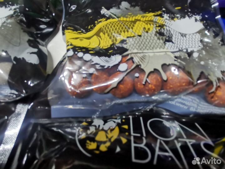 Бойлы серии Ловят и точка lion baits баланс 20мм