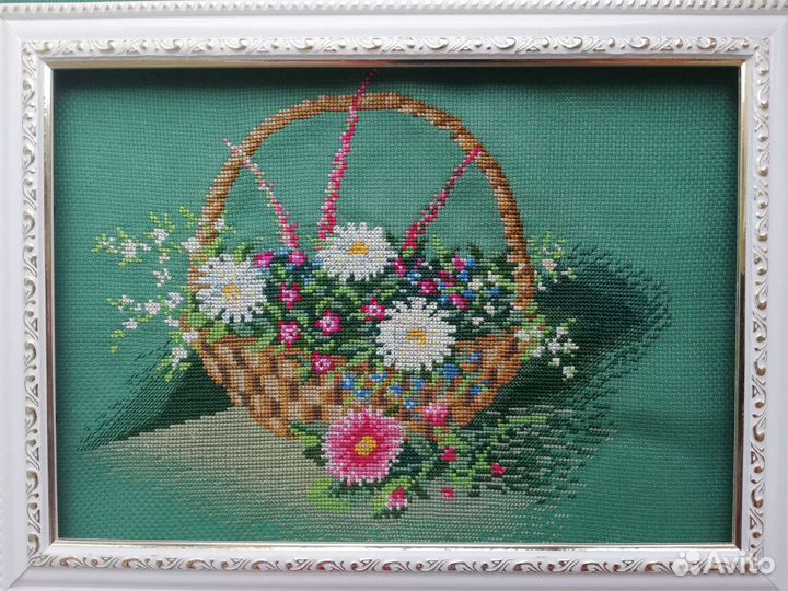 Картина вышитая крестом