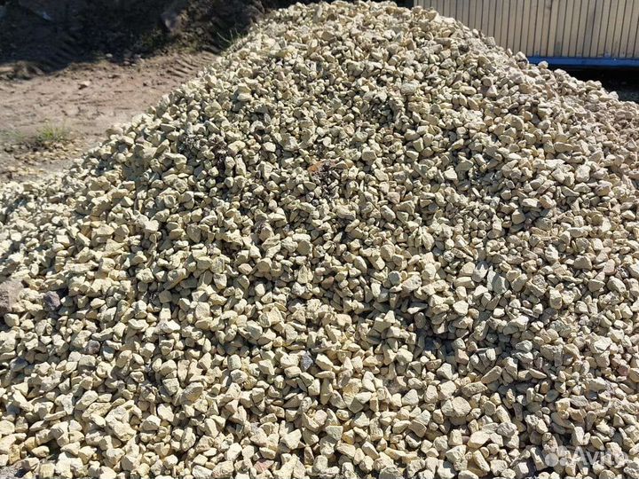 Отсев щебень гранитный известняковый с доставкой