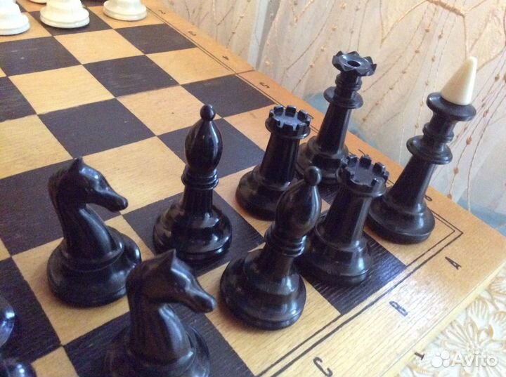 Шахматы СССР(2 набора)