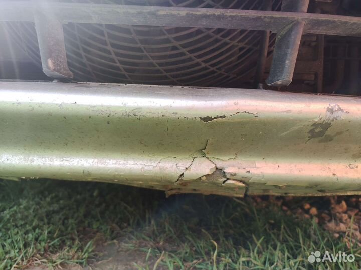 Передний бампер на BMW E39 рестайлинг