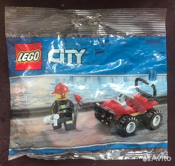 Lego City 30361 Пожарный квадроцикл (Fire ATV)