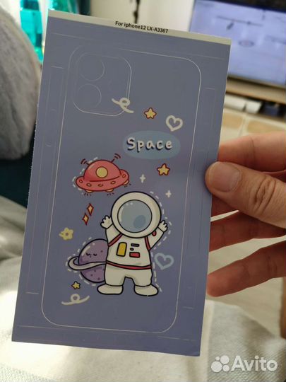 Защитная пленка на заднюю крышку iPhone