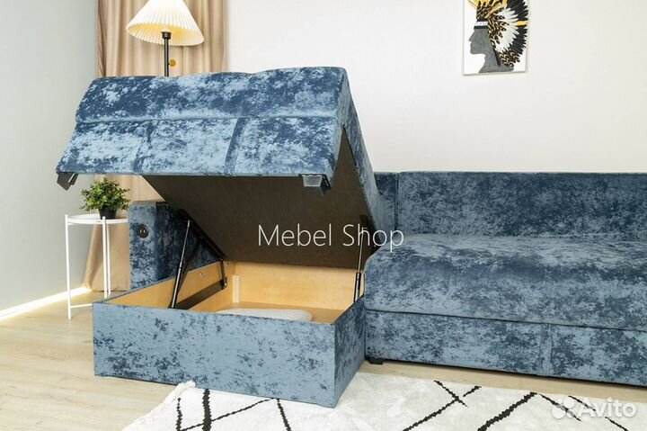 Большой угловой диван