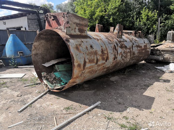 Емкость (силос) 10м3 под сыпучие материалы