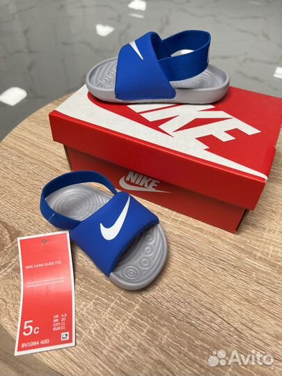 Детские сланцы Nike Kawa