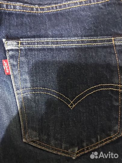 Джинсы levis 501 w27 l32