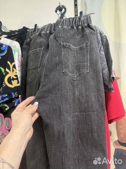 Крутые джинсы хлопок стрейч