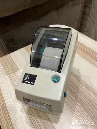 Термопринтер для печати этикеток Zebra LP-2824