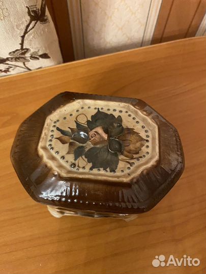 Шкатулка керамика