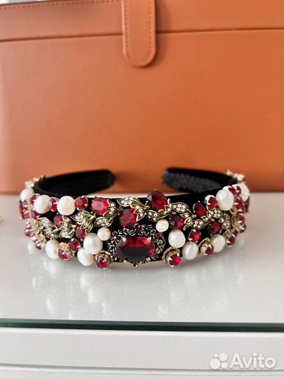 Ободок Тиара - Византия в стиле dolce & gabbana