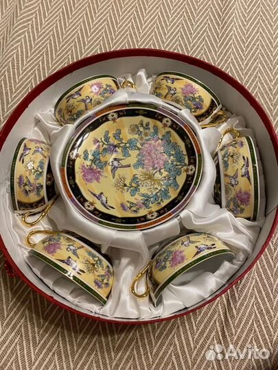 Сервиз yamasen gold collection Japan 24ct gold