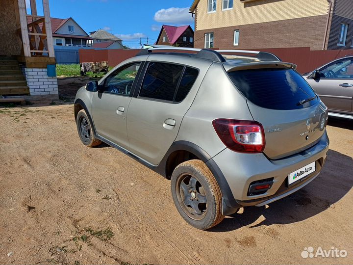 Renault Sandero Stepway 1.6 AT, 2018, 70 000 км