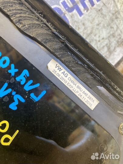 Стекло глухое заднее левое Volkswagen Polo Sedan