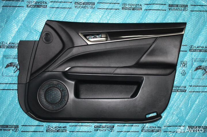 Обшивка Lexus Gs черная с черными вставками 13-15