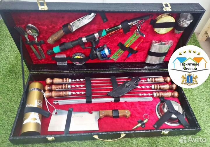 Подарочный набор в кейсе рыбак