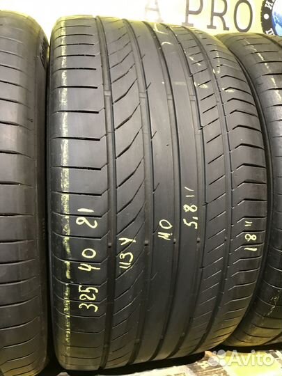 Continental ContiSportContact 5 285/45 R21 и 325/40 R21 109Y