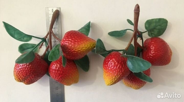 Фигурные дыроколы, искусственные фрукты